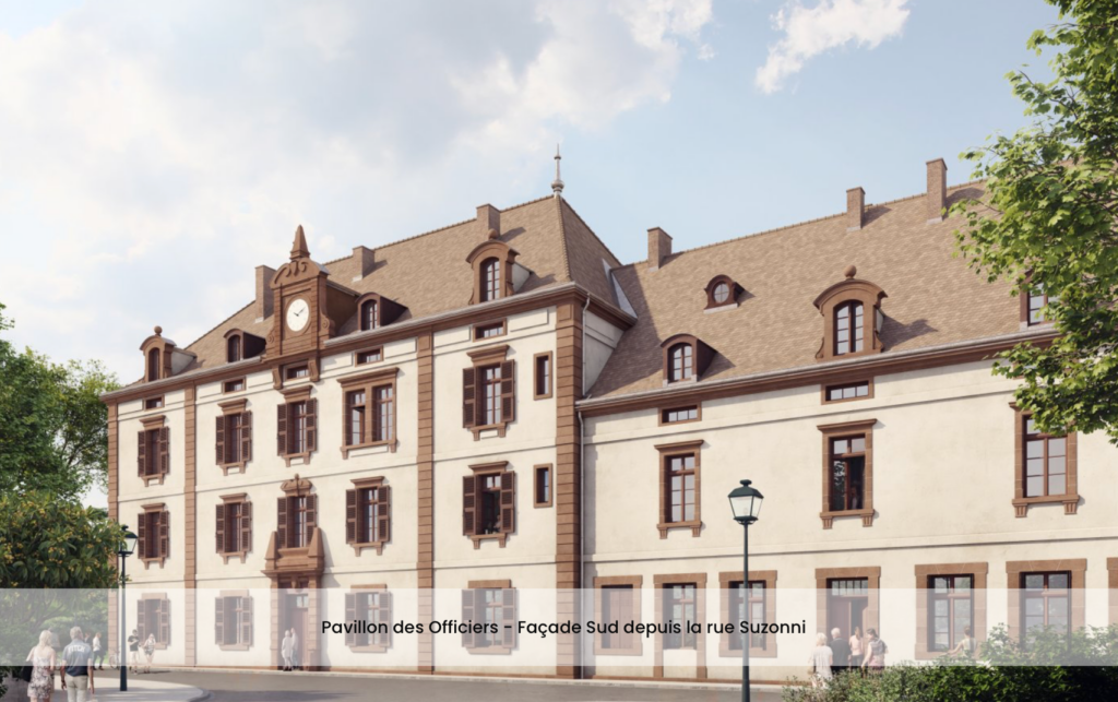 Ancienne Caserne Suzzoni à Neuf-Brisach (68) – Monument Historique
