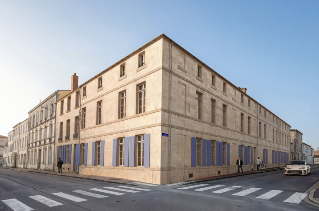 Pavillon aux Vivres à Rochefort-sur-Mer (17) – Loi Malraux