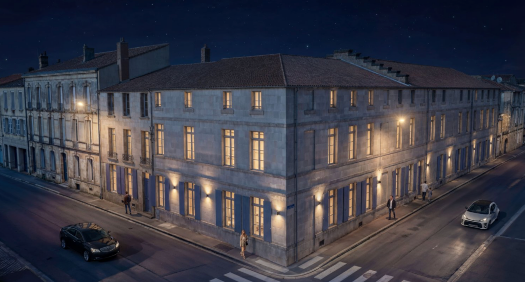 Pavillon aux Vivres à Rochefort-sur-Mer (17) – Loi Malraux