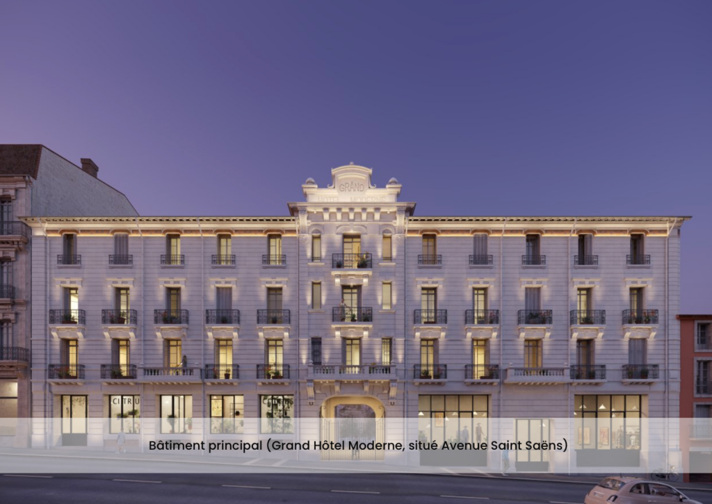 Grand Hôtel Moderne à Béziers (34) – Loi Malraux
