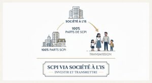 SCPI via société à l&rsquo;IS : investir dans la pierre-papier en préparant sa transmission